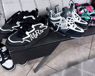 Designer sneakers size 10.5