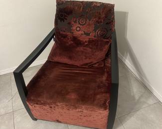 Suede sitting chair(pair)