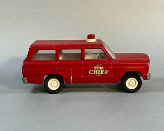 1960s Tonka Jeep Wagoneer Fire Chief