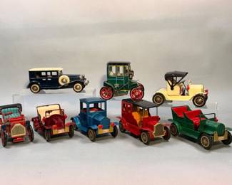 Tin Litho Friction Cars