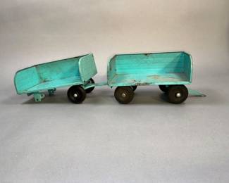 1960s Tonka Airline Luggage Cart Trailer