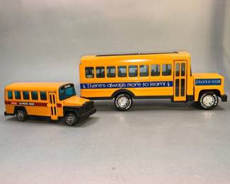 Buddy L and Nylint School Bus