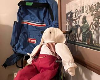 VINTAGE SUNBACKER HIKING BACKPACK