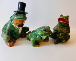 CERAMIC FROG COLLECTION