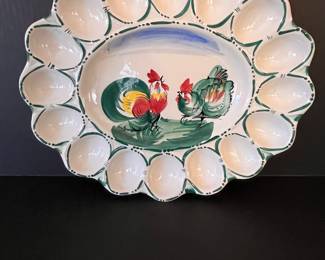 MADE IN ITALY EGG PLATTER