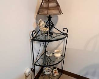 METAL CORNER SHELF