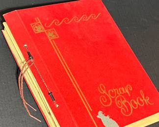 VINTAGE VALENTINE SCRAPBOOK