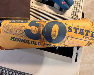 HONOLULU STAR 50TH STATE COMMEMORATIVE PAPER