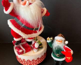 VINTAGE SANYO SANTA MUSIC BOX
