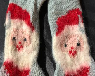 Beautiful handmade Santa scarf