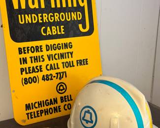 Unique vintage items: Michigan Bell hat