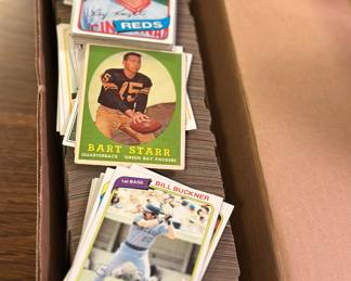 Vintage baseball cards
