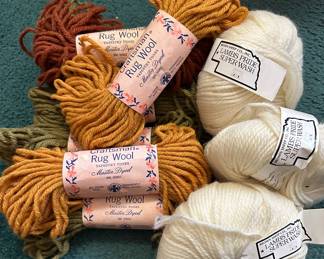 Vintage 100% wool yarn