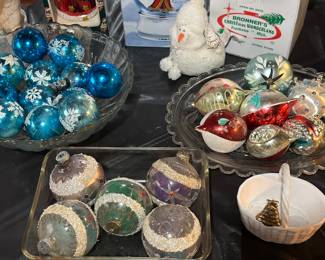 Vintage Christmas ornaments