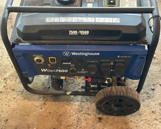 Westinghouse Wgen 7500 generator