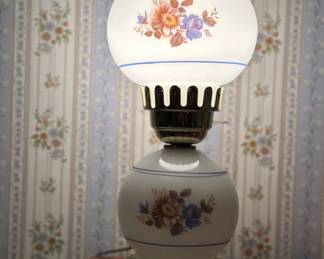 Small hurricane lamp