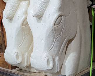 Horsehead Decor 16" Tall