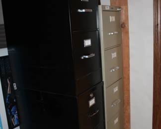 File Cabinets 2 high each