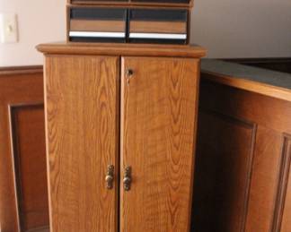 DVD VHS Storage Cabinet