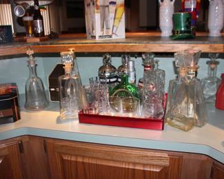 Bar Ware and Glass, Crystal and more