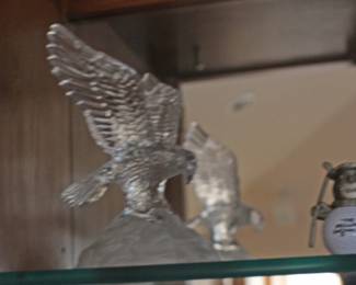 Glass Eagle, Golfer Figurine