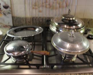 Chrome Serving Pieces