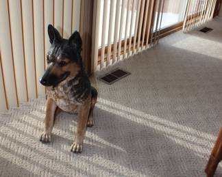 German Shepherd Dog Figurine