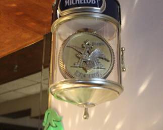 Michelob Beer Hanging Light Sign