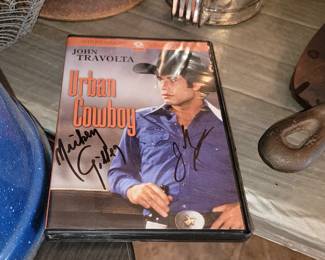 Signed Mickey Gillery Urban Cowboy DVD