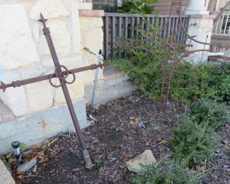 Large iron crosses