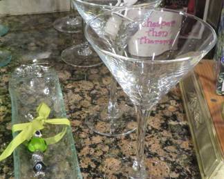 Marquis by Waterford martini glasses