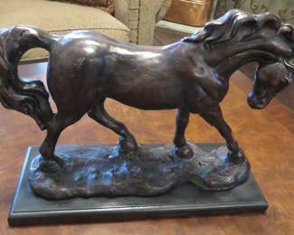Repro Atilla's horse sculpture
