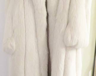 Full length fox fur
