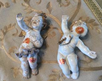 Austrian, Viennese Porcelain "Putti" figures, from early 20th century. 