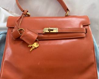 Hermes Style Kelly Bag (authenticating)