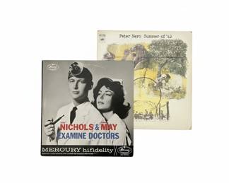 Mike Nichols Elaine May Examine Doctors and Peter Nero Summer of 42 Vinyl Records
