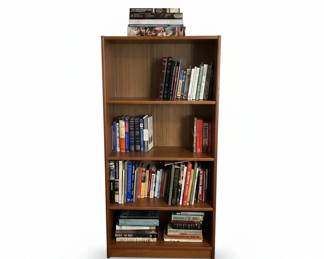 Vintage Wooden Bookshelf 