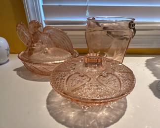Pink Depression Glass