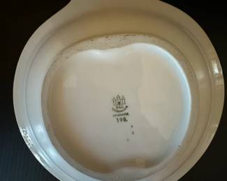 Bing Grndahl Denmark Porcelain Dish with Floral Motif 