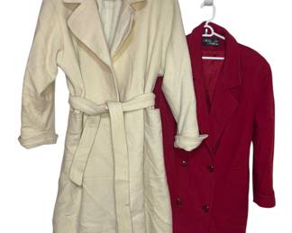 Loring wool coat & noble Fashions pea coat vintage 