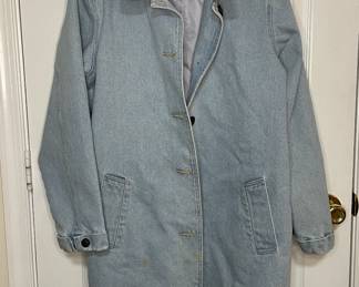 Denim & Co vintage coat