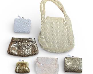 Vintage beaded & mesh bags- Walborg, Victory, John Wind