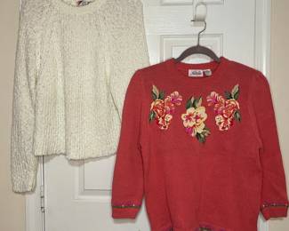 Chaus & Natalie vtg sweaters 