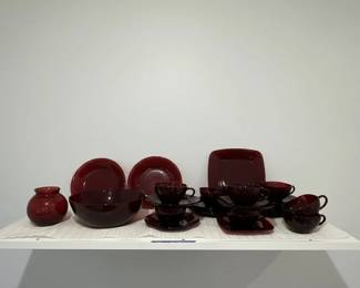 Anchor Hocking Royal Ruby Glassware Set 