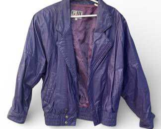 Vintage leather coat G-III