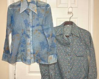 Vintage button down shirts, Jantzen 