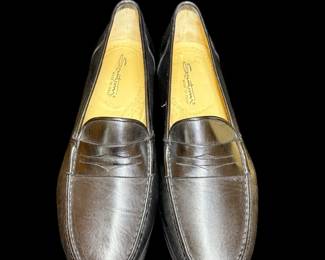 Santoni (Addison) Penny Loafers Size 8
