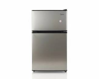 Midea 3.1 cu. ft. Double Door Compact Fridge 