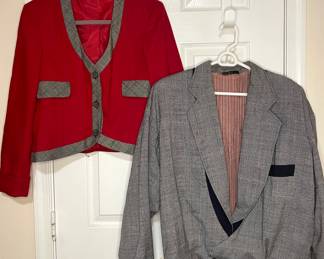 Vintage blazers, Harve Bernard 