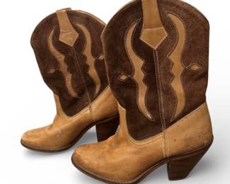 Vintage Wild Pair cowboy boots 